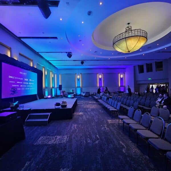 Escenario principal del evento Connect 2024 , para CEDI Tech Consulting.